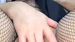 Steamy Colombian Plays with Cucumber in Wet Vagina for Pleasure