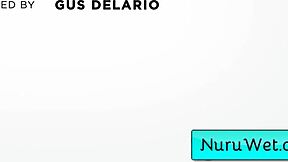 Sexy Teen Brunette Masseuse ENJOYS Fat Dick in Her Moist Pussy During NURU Massage with Michael Vegas