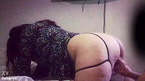 Hot neighbor licks ass in dorm with roommate for first time