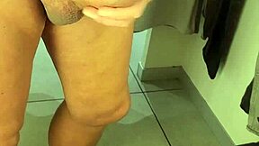 handjob in public fitting room