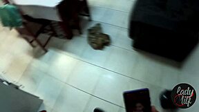 Marido Necesita Salir Y Deja A Su Mujer Con Su Amiga Llega Y Las Pilla A Ambas Cogiendo Subtitulado Al Espa�ol