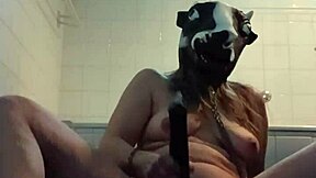 housewife slave teases herself with caresses and masturbation until orgasm!