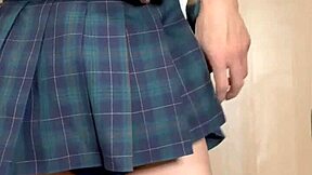 Wow, Asian Teen in Swimsuit Gets Anal Training!