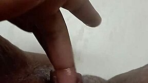 Sexy solo fingering builds to explosive squirting orgasm