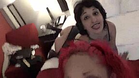 Gia Lovely And Strawberry Lulu Share Big Black Cock In Interracial Threesome