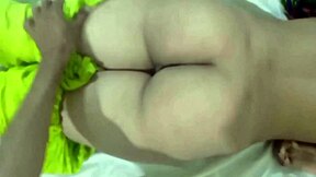 Is this oiled fitness babe getting a massage from her uncle at home?