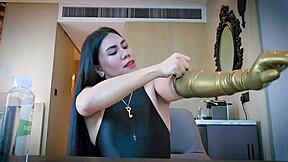 Asmr Latex Glove Fetish Mistress Dominates With Rubber Gloves