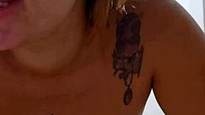 young 18+ amateur flashing to convince boyfriend to leave wife