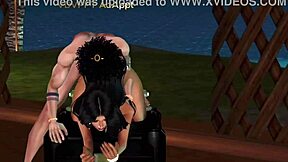 Is this young Indian girl orgasming in bondage outdoors?