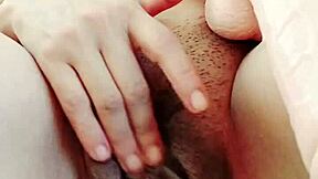 Tasty Babe Masturbates With Huge Dildo Twice