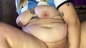 sexy amateur plays with toy in private session