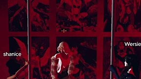 Is this young Indian girl orgasming in bondage outdoors?