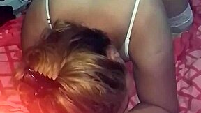 grabo de frente con el celular como cogi con rubia de lenceria sexy