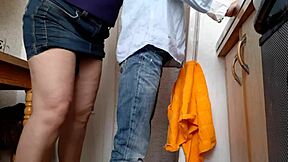 i am completely penetrated by my stepmom and fucked hard in the kitchen 😈