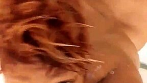 Intense shower fun with fat bbw danielle bathing hard