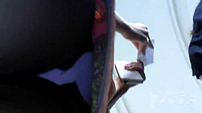 i accidentally zoomed in on her skirt upskirt pic