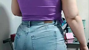 Nicole Teases in POV Before Stuffing Her Fat Belly with Wild Moves. Shy BBW Shows Cute Side.