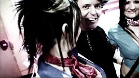 Celebrating with big tit starlets and Ben Dover