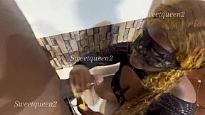 Brother sneaks in for wet lingerie fucking