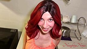 Corrupting my hot mother-in-law with creampie