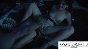 wicked - beautiful emma hix stalks redhead to eat her pussy out