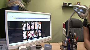 Feel the passion in hot scissoring between lesbian babes