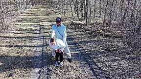 Fucked Outside While A Drone Watched Us!