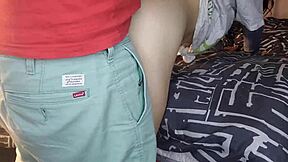 dildo fucking my 18 year old stepdaughter while wife at spa 😏