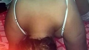 grabo de frente con el celular como cogi con rubia de lenceria sexy