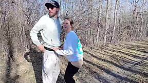 Fucked Outside While A Drone Watched Us!