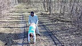 Fucked Outside While A Drone Watched Us!