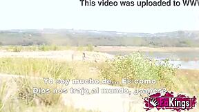 Briseida bent over for outdoor fucking