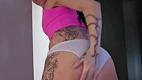 sexy petite 18+ emy angel shows off her body