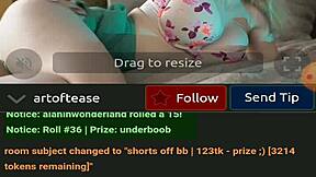 Artoftease mostra le sue tette e il corpo sexy