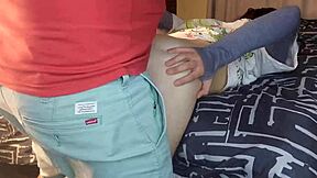 dildo fucking my 18 year old stepdaughter while wife at spa 😏