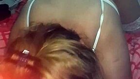 grabo de frente con el celular como cogi con rubia de lenceria sexy