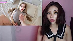 feeling so horny before work with big tits