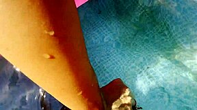 i enjoy slutty milf's pool fun with dirty talk and slaps