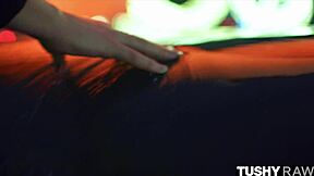 Bree Daniels alami seks anal terbaik pernah, bongkok dalam lingerie dengan gaping dan facial.