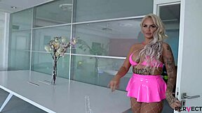 Does British Milf Louise Lee Crave BBC Rimjob and Cowgirl in Her Big Ass?