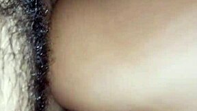 Homemade Hairy Latina Teases in Doggystyle