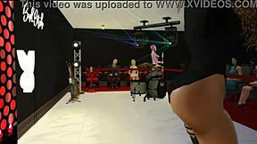 Beyonce in double penetration threesome