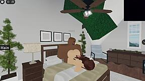 Young Roblox Girl Fucks Her Crush Hard In Virtual World Fucking Adventure