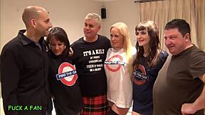 Chubby Prof Tubbs Sloppy Gagging and Cum Swapping with Delilah Adreena