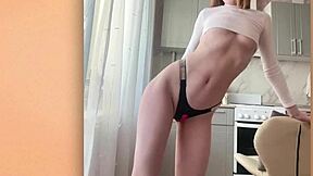 Is she sucking her girlfriend's dildo or fucking him?