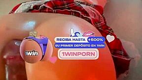 hermosa colombiana rides big black cock screaming