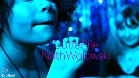 messy foot play with cute lesbians piie and nath