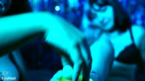 messy foot play with cute lesbians piie and nath