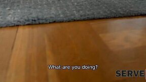 Hungarian blonde in reality POV cowgirl sex with small tits and blowjob