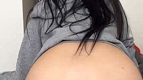 The hot Venezuelan woman wakes me up by giving me a blowjob